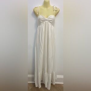 Shop Neighbor White Maxi Dress